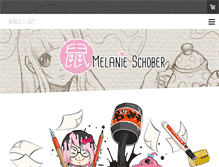 Tablet Screenshot of melanie-schober.at